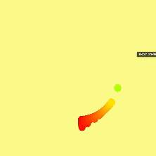 For this sketch I turned the background a pastel yellow and made the stroke weight super thick to create a sun like shape when the sythesizer picks up audio.